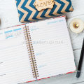 Personalized Monthly Academic Planner with Spiral Design